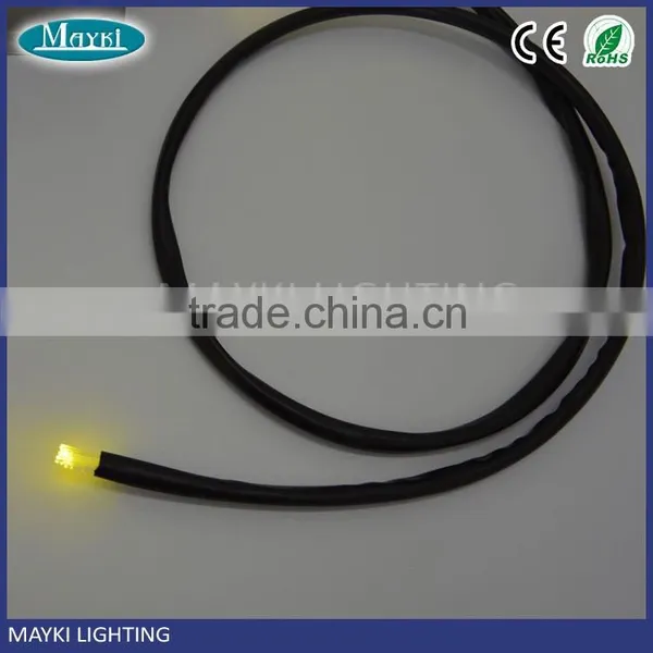 No uv Radiation Black Jacket Multistring End Light Optical Fiber Cables photo-4