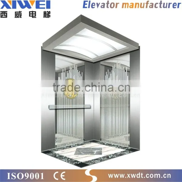 XIWEI 450kgs Small Passenger Construction Or Home Villa Elevator photo-3
