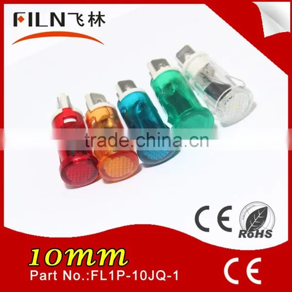 Electrical Lamp Plastic 10mm 230v Yellow Led Indicators for Control Panel photo-5