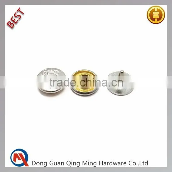 9.5mm Silver Clothing Rivet Custom Jeans Rivets Buttons