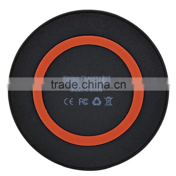 Stylish Mini Qi Standard Wireless Charging Pad Single Coil Qi Charger For Qi-Enabled Phones photo-4