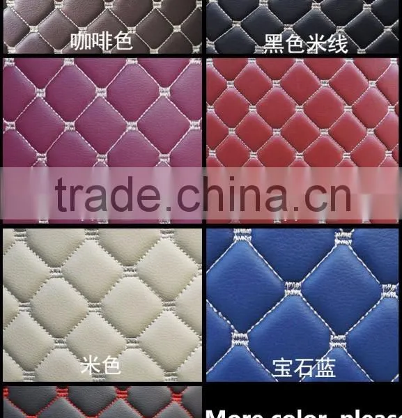 Machining Various Material Car Floor Mat PU Leather PVC/XPE/EVA Material photo-3