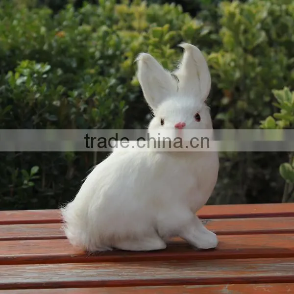 Unstuffed Motorized Plush Animal Rabbit Decoy photo-3
