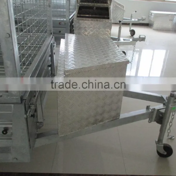 Aluminium Toolbox Draw Bar Tool Box 950x465x460mm photo-5