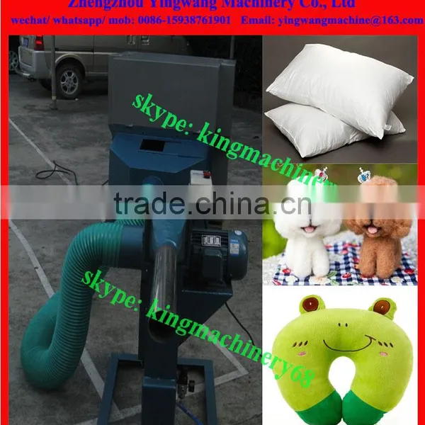 PP Cotton Fiber Pillow Filler Machine photo-5