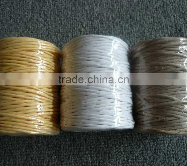 Colorful Paper Twist Twinefor Packing,decorating,gardening,party,paper Twine Necklace Display photo-3