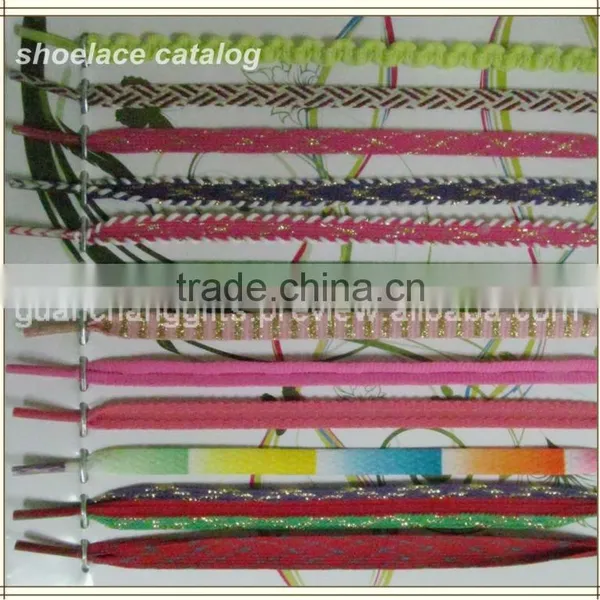 Glow Shoelaces,flat Polyster Shoe Lace