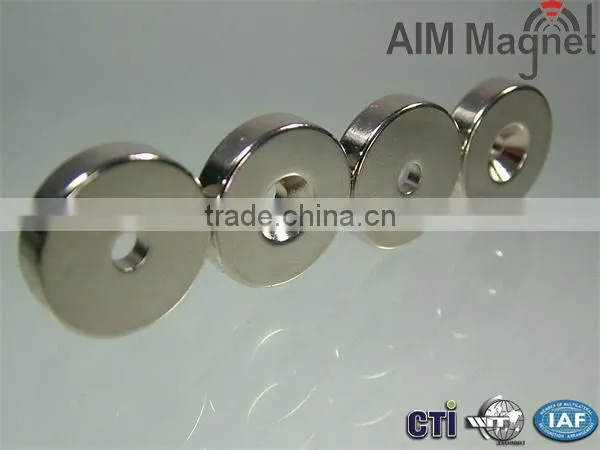 Permanent 15mm Strong Neodymium Ring Magnet N52 photo-3