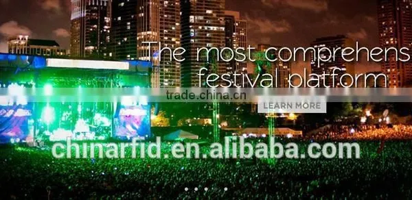 Festival Events RFID Based Projects With Custom Printed RFID Wristbands, 125KHz/13.56MHz RFID Wristbands photo-3