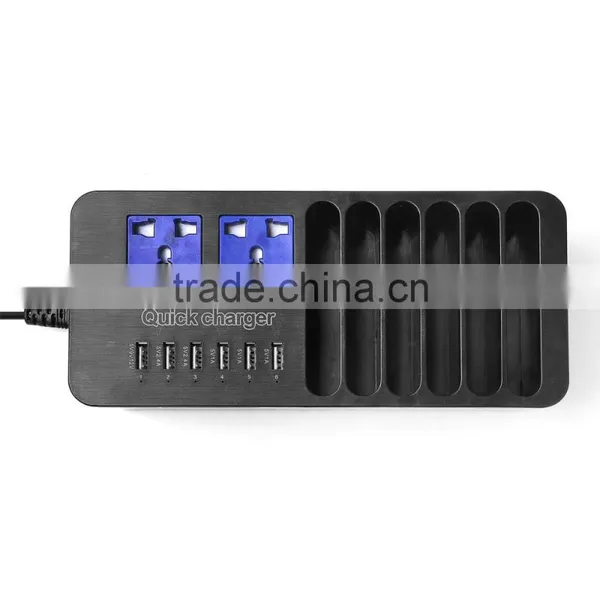 High Speed Best Selling Smart Digital Power Quick Charging Charger With 6 Ports Sundial photo-6