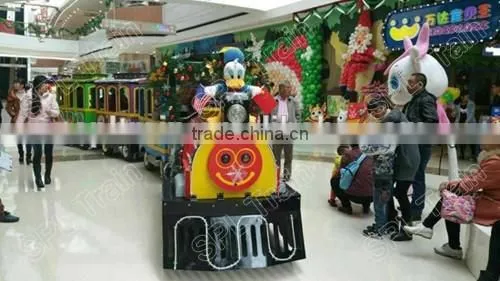 Amusement Park, Trackless Fun Train, CE Approval ,park,Shopping Mall, Indoor Outdoor Use Mini Electric Train, photo-4