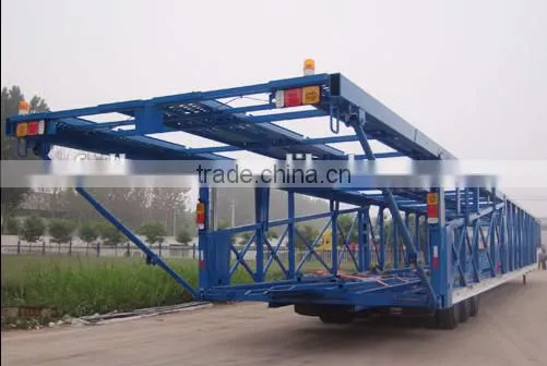 Tri Axle Car Carrier Trailer/ Car Towing Trailer on Sale photo-2
