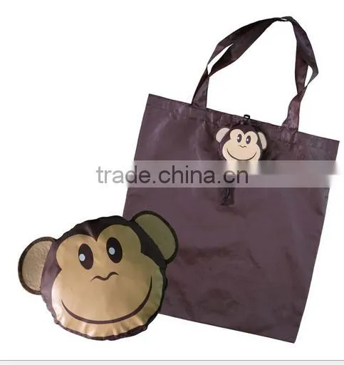 New Arrival Products Cute Animal 190T Polyester Foldable Shopping Bag photo-2