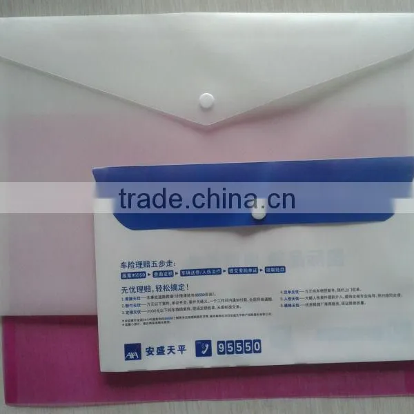 Pvc Clear Document / File Plastic Bag / PP Document Bag photo-4