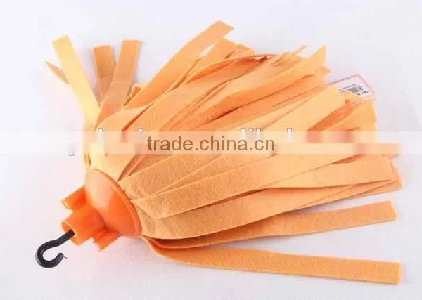 Colorful Non Woven Fabric Mop With Plastic Hook/ Mop Head photo-2