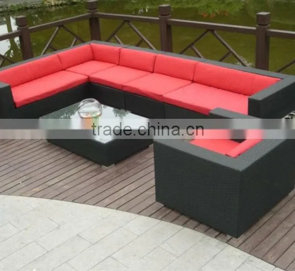 Garden Rattan Sofa or Outdoor Sofa Set or Wicker Sofa Set photo-6
