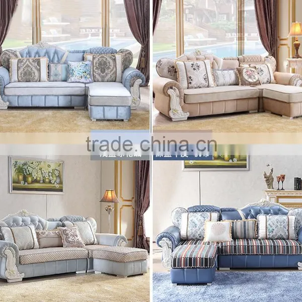 201# Best Selling Antique Classic Fabric Chaise Lounge /corner Sofa/ Functional Sofa photo-5