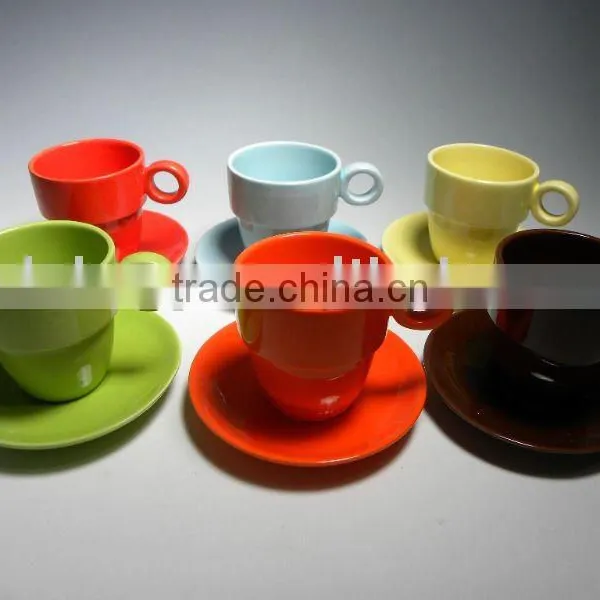 Porcelain Cups and Saucers