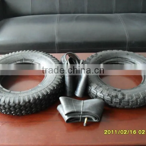 High Quality Wheelbarrow Pneumatic Tyre and Tube 3.50-8