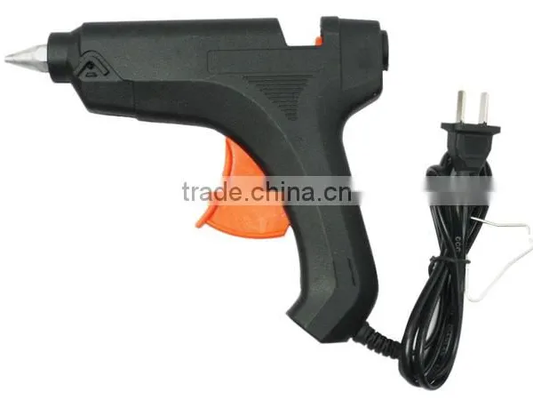 Black Iron Hot Glue Gun With 15 Pieces Melt Glue Sticks, 20 Watts photo-3