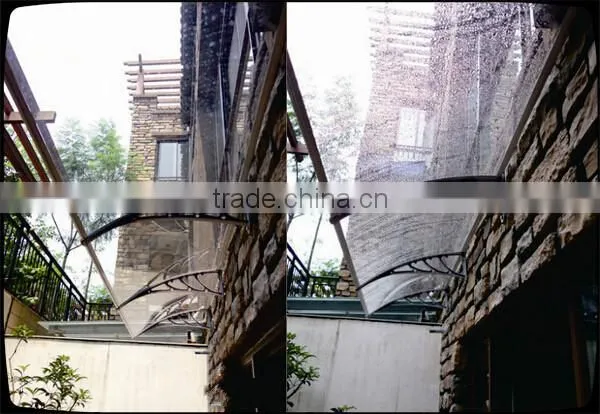 High Quality Plastic Rain Door Cover Canopy photo-4
