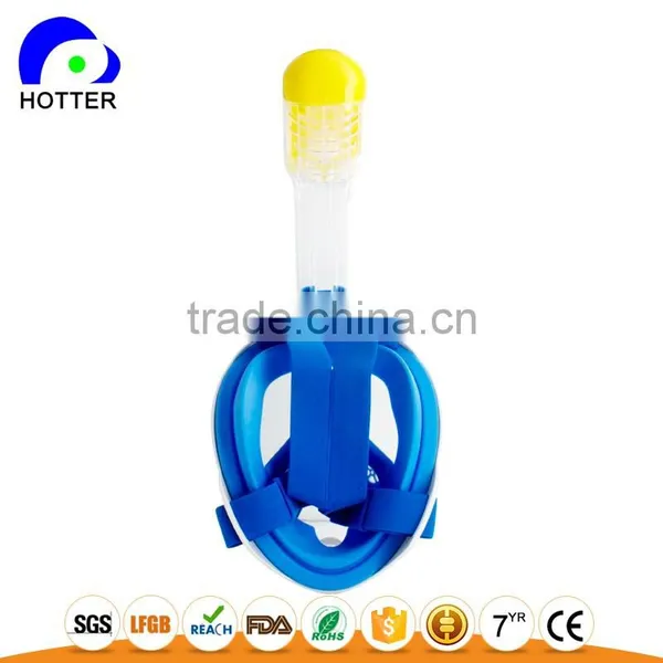 Diving Full Face Snorkel Mask, With Camera Amount Mask photo-6