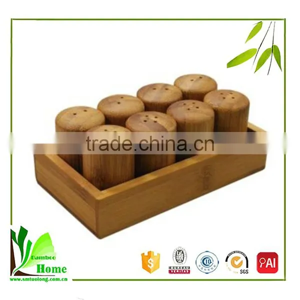 Good to Use 100% Natural Bamboo 100ml Spice Jar Set photo-2