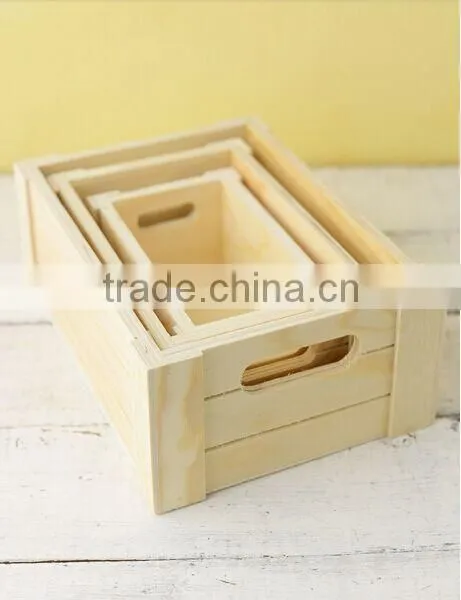 Hot Sale Handmade Wooden Crate photo-2