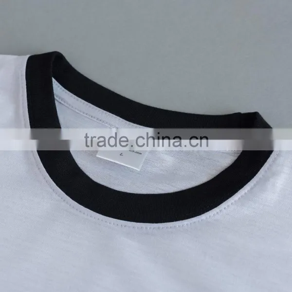 Man's Ringer Blank T-shirt photo-2