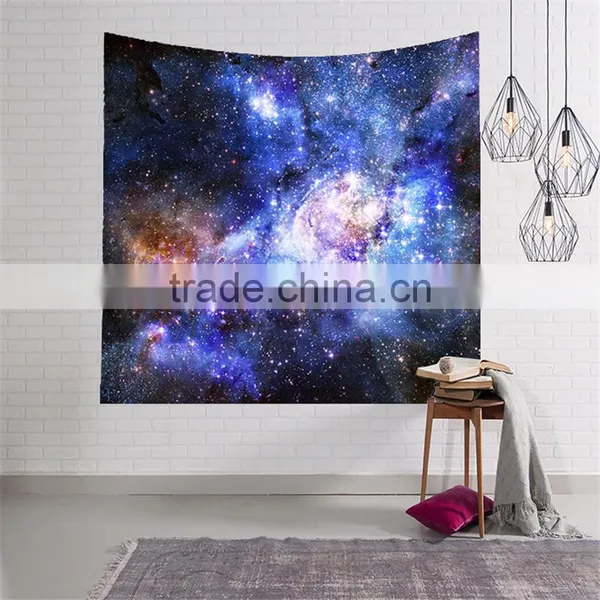 Wholesale Hot Sale Amazon Wall Tapestry Beach Towel Elephant and Starry Sky Digital Print Tapestry photo-5