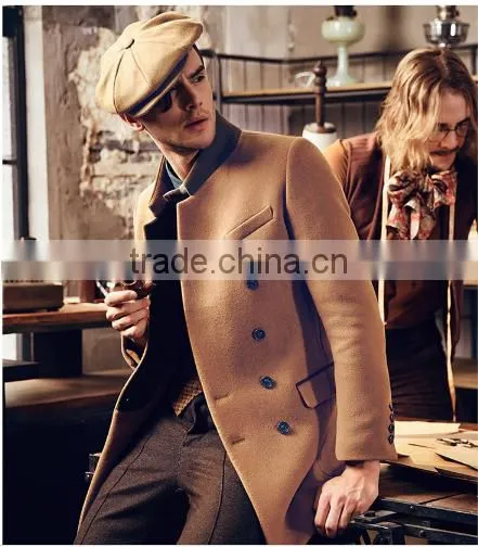 Vintagel Wool Men Coat Winter Coat photo-2