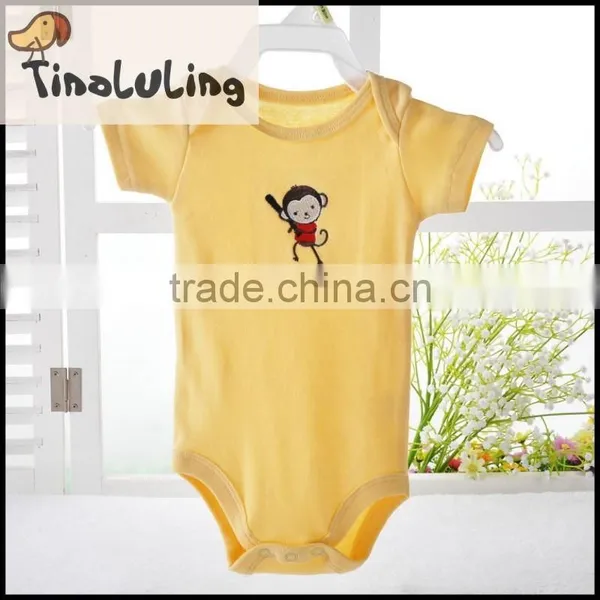 2015 Tinaluling Unisex-Baby Variety Bodysuits Brand Baby Animal Rompers Infant Bodysuits photo-3