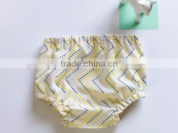 Wholesale Baby Plain Bloomers Hot Yellow Panties Bloomer Cotton Bloomers for Baby photo-5