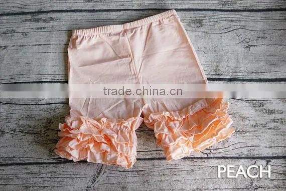 Bulk Sale!Toddler Ruffle Shorts Children Boutique Clothing Wholesale Cotton Short Shorts photo-3