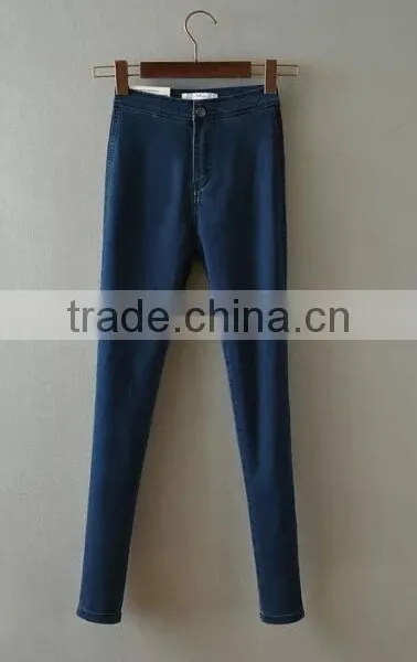Runwaylover EY0629P Women Skinny Pant Best Quality Tight Denim Jeans Wholesale photo-3