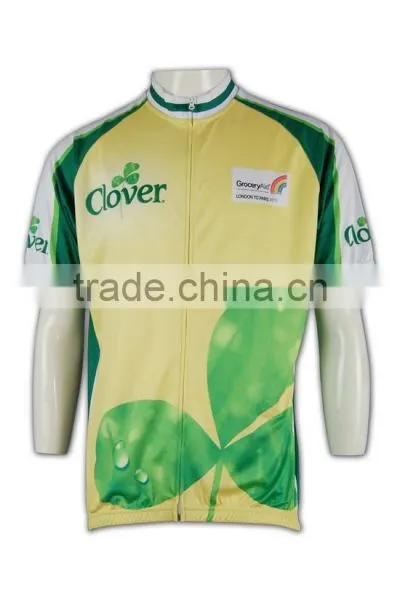 Fashionable Imprint Short Sleeve Mountain Bike Racing Jersey photo-2
