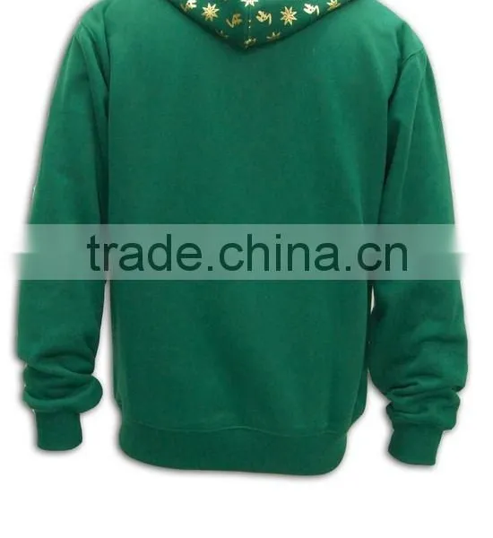 OEM Design Hot Sell Good Quality Wholesale Factory Price Promotional Lime Green Design Hoodies photo-3
