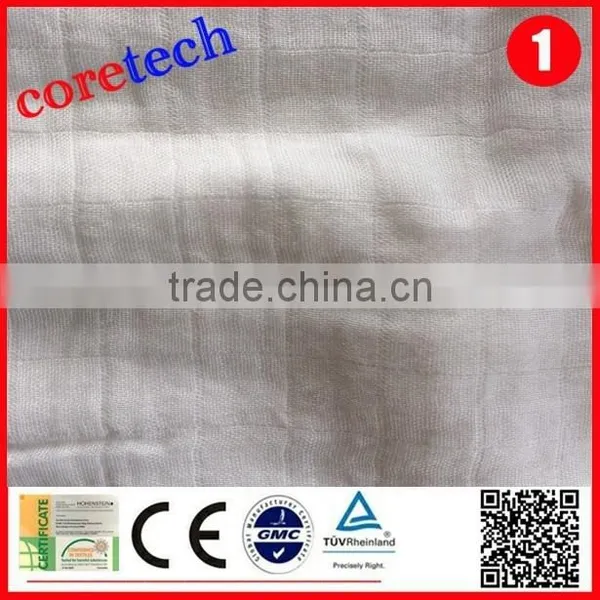 Anti-bacterial Breathable Unbleached Muslin Fabric Factory photo-2