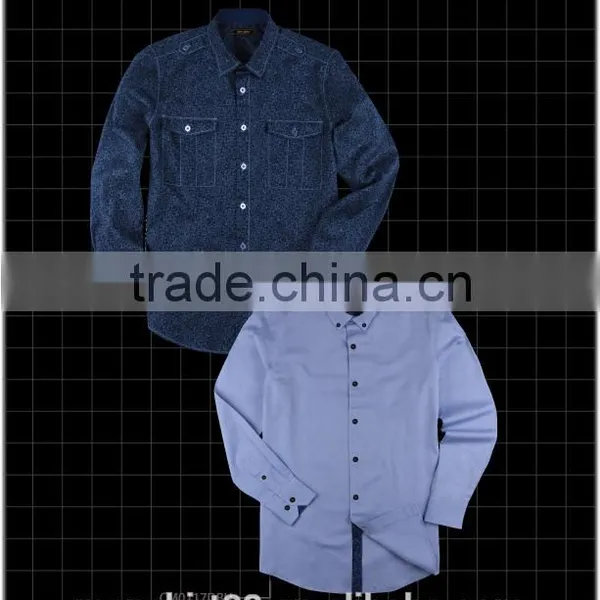 2016 Fashion Clothing Turkich and Italian Style Silk Screen Custom Shirt photo-3