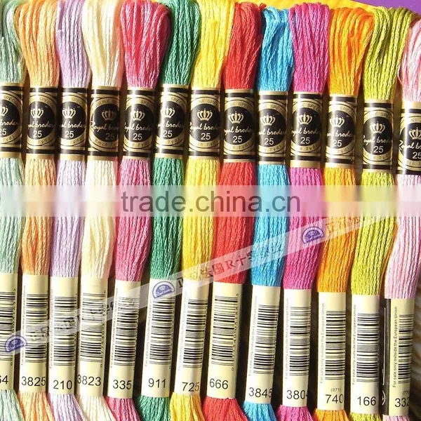 8m/piece Color Threads Embroidery Cotton Threads for Cross Stitch photo-4