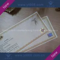 Positionin Hot Stamping on Document