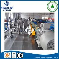 Safety Metal Door Frame Roll Forming Machine photo-3