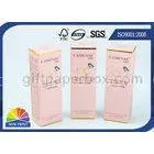 Printing Coated Paper Custom Skincare Packaging Box With Gold Hot Stamping for Toner
