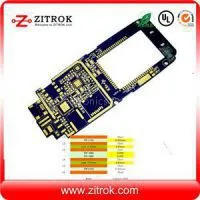 6Layer 35um Blue Soldermask PCB Circuit Board