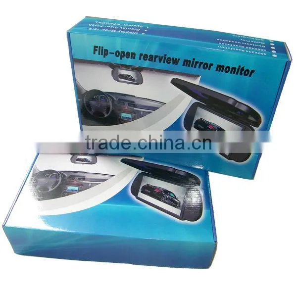 7' Rearview Mirror With Flip-open Cover/video Parking Sensor(factory)rearview Monitor photo-4