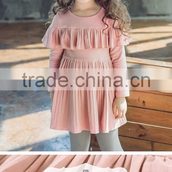 Lovelybabies Kids Fashion Dresses Pictures Fashion Ruffle Icing Modern Dresses for Girls photo-6