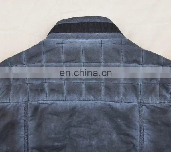 Latest Mens Thick Padded Cotton Fashion Autumn/Winter Coat 2015 photo-5