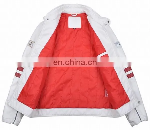 2015 New Model Designer Lyamaha Leather Motorcycle Jacket High Quality photo-3