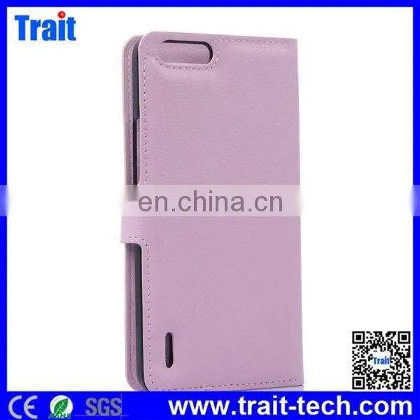 Wholesale Flip Stand PC PU Leather Case for Huawei Honor 6 Plus 6X PE-TL20 photo-4