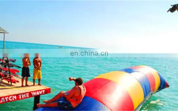 0.6mm PVC Tarpaulin Inflatable Water Catapult Blob Jump for Sale photo-2